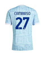 Juventus Andrea Cambiaso #27 Vieraspaita 2025-26 Lyhythihainen
